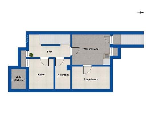 Grundriss - Kellergeschoss