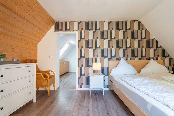 Schlafzimmer im Dachgeschoss