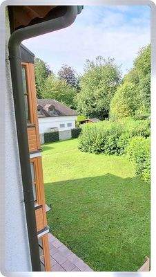 Ausblick Wintergarten Loggia