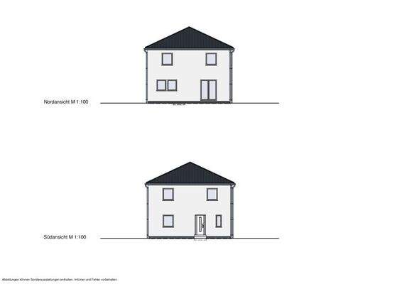 City 730 Grundriss Ansichten 1