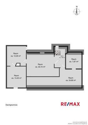 Grundriss Dachgeschoss