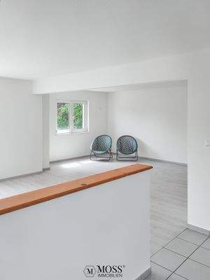 Blick Küche Wohnzimmer 