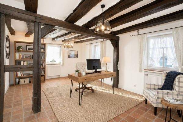 Arbeitszimmer- visualisiert