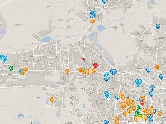 Geolyzer Kartenausschnitt