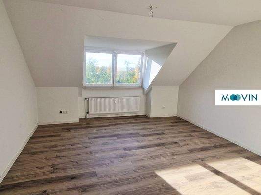 Ansicht I: Wohn- und Esszimmer