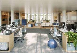 Open Space Arbeitsfläche