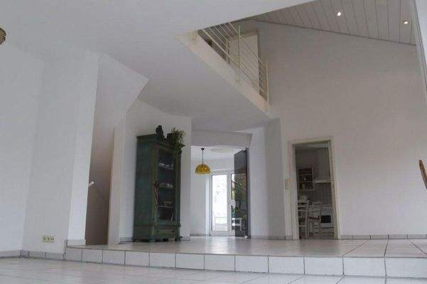 Blick vom WZ auf Empore