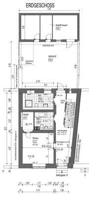 Grundriss Erdgeschoss Badergasse 10