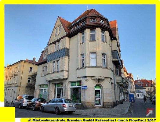 Hausansicht - Ladenlokal am Weißen Hirsch!!