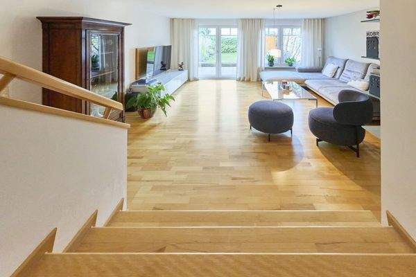 Abgang ins Wohnzimmer