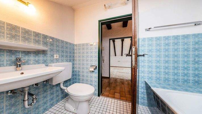 Tageslichtbadezimmer