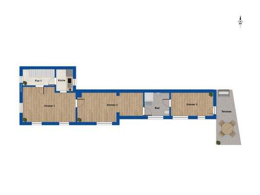 Grundriss - Obergeschoss