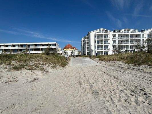 Strandzugang zum Strandpark