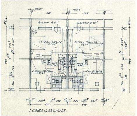 Grundriss Obergeschoss