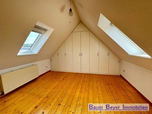 Zimmer im Dachgeschoss