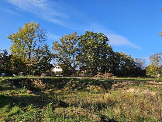 Baufeld Nordwestausrichtung