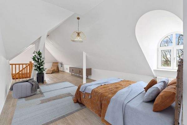 Visualisierung möblierte Galerie