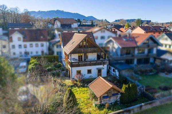 Vogelperspektive von Osten