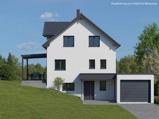 Visualisierung zur möglichen Bebauung