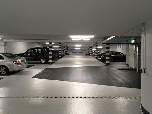 Tiefgarage mit 37 Stellplätzen