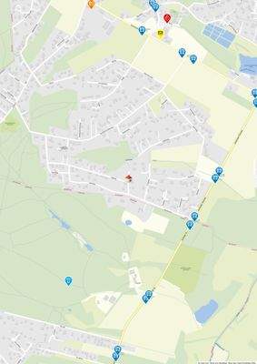 Geolyzer Kartenausschnitt