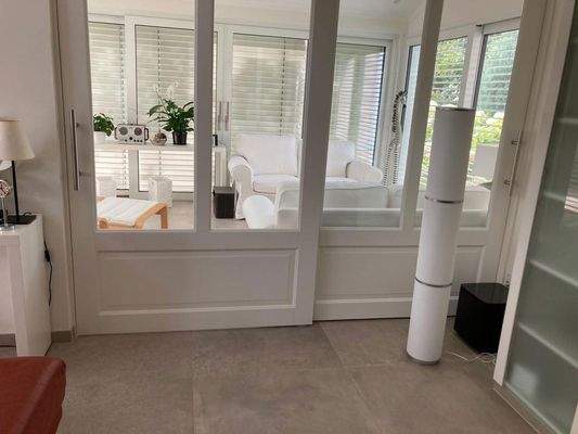 Schiebetür zum Wintergarten