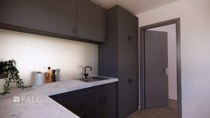 Abstellraum Kochbereich