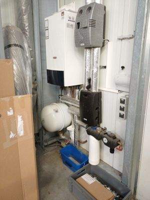 Gastherme für Fussbodenheizung