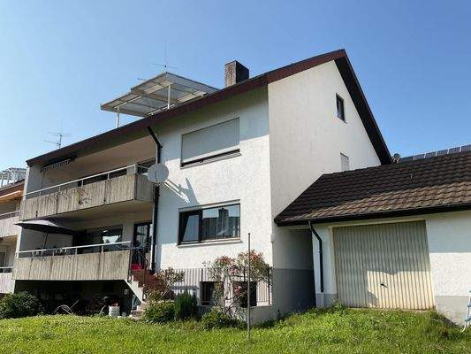 Rückseite zum Garten