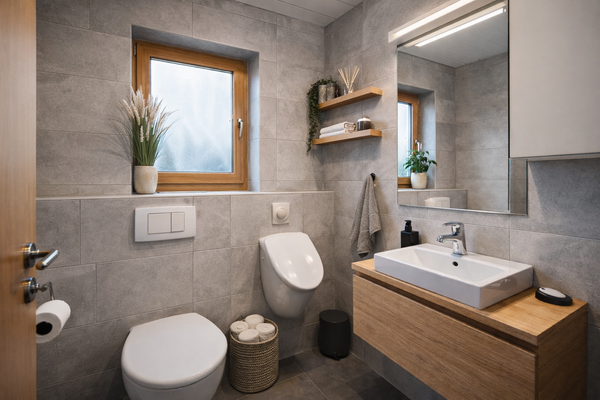 EG | Gäste-WC, virt. Darstellung