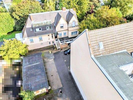 Luftbildaufnahme Grundstück