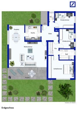 Grundriss Erdgeschoss