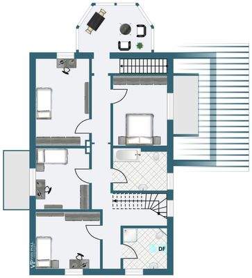 Grundriss Dachgeschoss