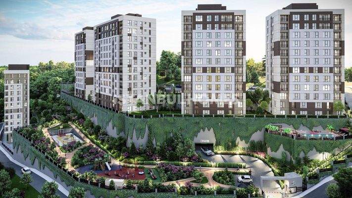 City and Forest View Flats in Istanbul Eyupsultan