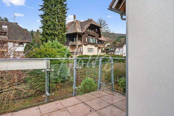 Balkon an der Küche