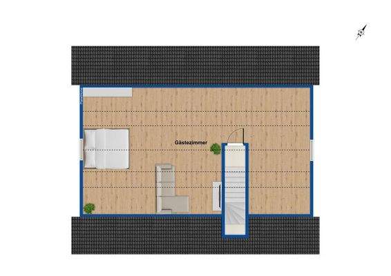 Grundriss - Dachgeschoss