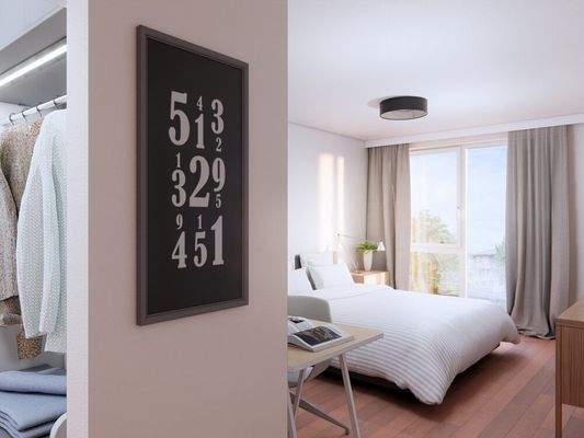 Visualisierung Schlafzimmer