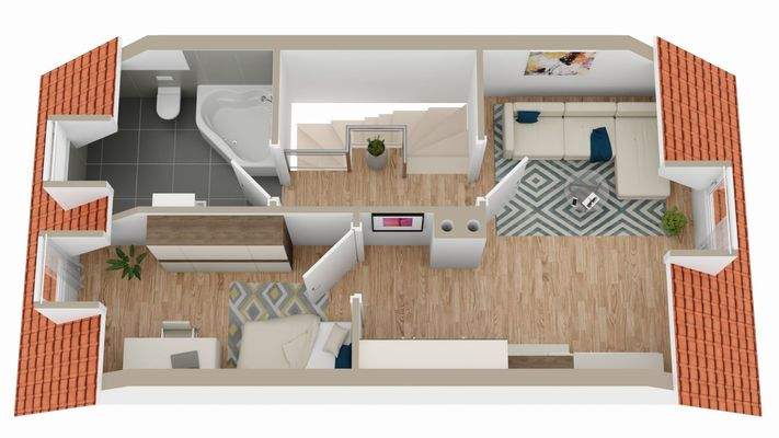 Das Dachgeschoss im Überblick