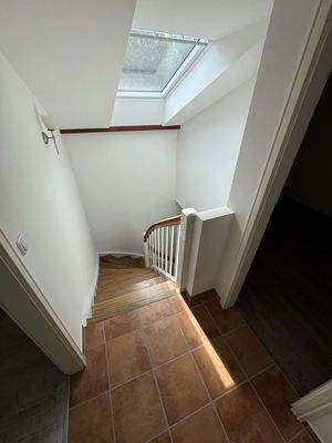 Treppe vom Dachgeschoss ins OG