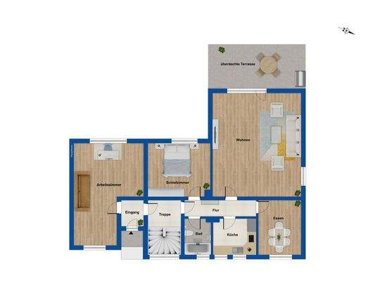 Grundriss Erdgeschoss