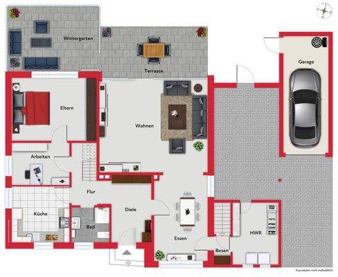 Grundriss Erdgeschoss