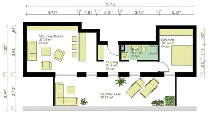 Wohnungsgrundriss (WE10)