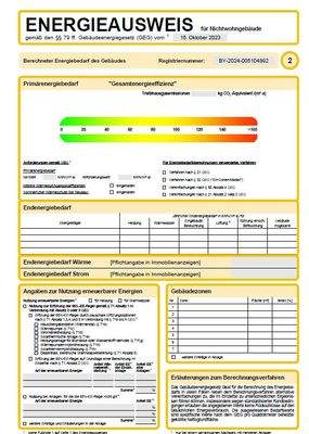 Energieausweis 2