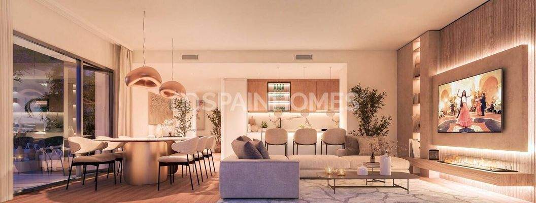 Stylish Flats in a Complex Near the Sea in Casares