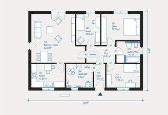 Mustergrundriss Lifetime 3