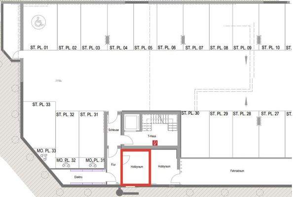 Grundriss Hobbyraum 2
