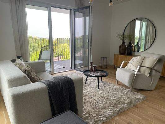 Wohnen mit Ausblick - möbiliert