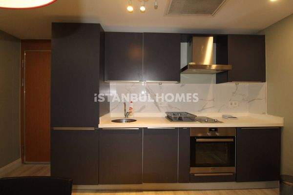 Furnished 1-Bedroom Flat with Garden in Eyüpsultan