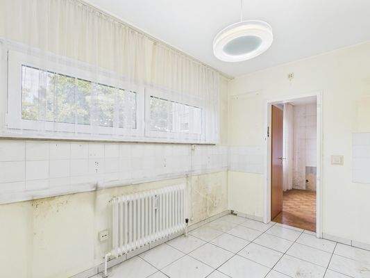 Küche am Essbereich