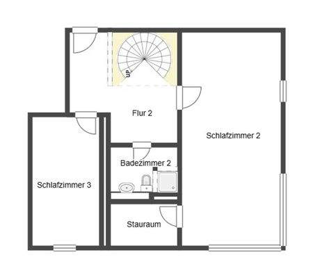 Grundriss Skizze 3. OG